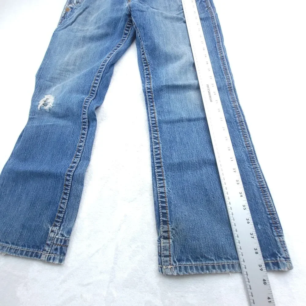 Ariat FR Jeans Mens 33x30 (33x28) Blue M4 Low Rise Boot WorkWear Denim CAT2 HRC2